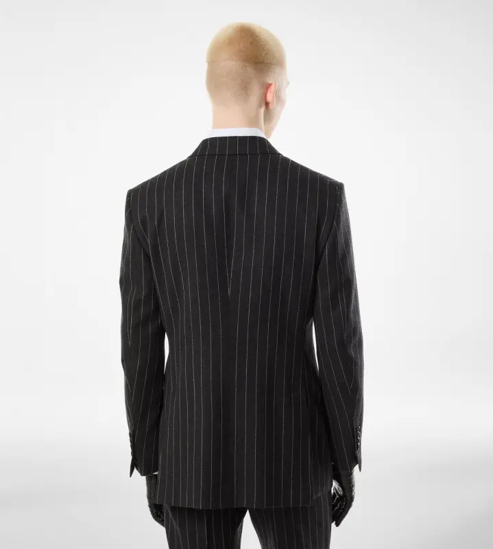 PINSTRIPE JACKET DARK GREY online